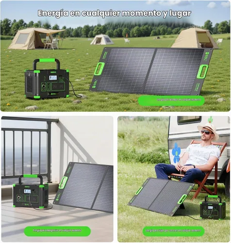 Vista 8 de Panel solar EBL 100w