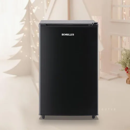 Vista 9 de Congelador de 3.2 pies cúbicos de una puerta independiente con termostato ajustable para cocina, apartamento, sótano, dormitorio, color negro