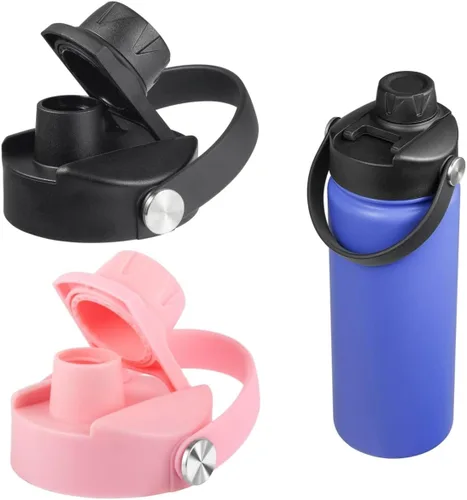 Vista 8 de Tapa para Hydro Flask de 32 40 oz de Boca Ancha, Tapas de Repuesto Compatibles con Botella de Agua Hydro Flask de Boca Ancha, Tapa de Boquilla