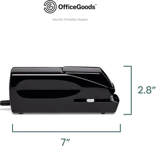 Vista 4 de OfficeGoods Liberty Pro - Engrapadora eléctrica, grapas resistentes de hasta 25 papeles, grapas estándar fáciles de cargar, funciona