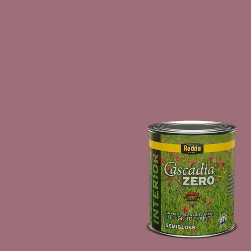 Vista 131 de Rodda Paint CASCADIA ZERO - Pintura plana e imprimación para interiores en uno, cuarto de galón, piel bronceada