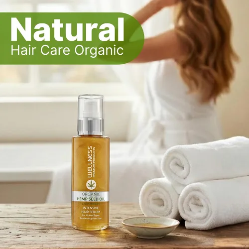 Vista 2 de Wellness Premium - Suero intensivo para el cabello con protección contra el calor, 3.4 fl oz This lightweight styling treatment nourishes with
