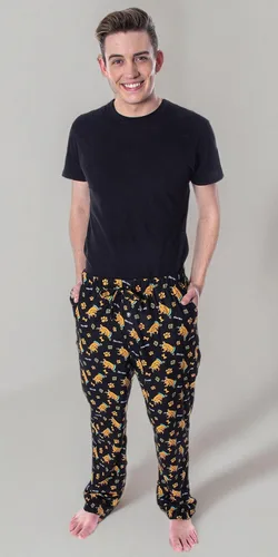 Vista 7 de INTIMO Scooby Doo Ruh-Roh! Scooby Character - Pantalones de pijama para hombre