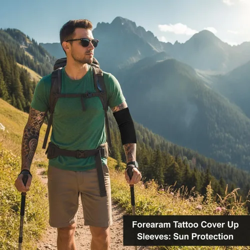 Vista 6 de Neer 3 pares de mangas de compresión para tatuaje de antebrazo