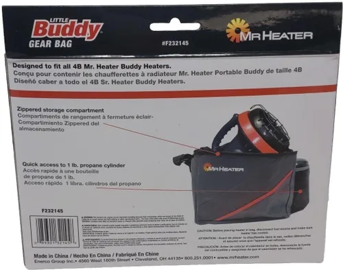 Vista 3 de Bolsa de transporte para calentador Little Buddy