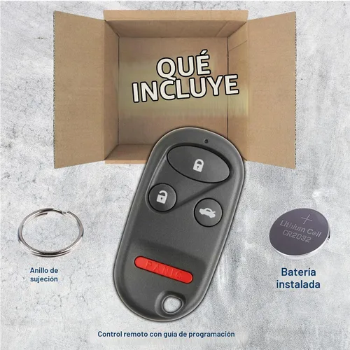 Vista 3 de KeylessOption Llavero de repuesto con control remoto para entrada sin llave para E4EG8DJ