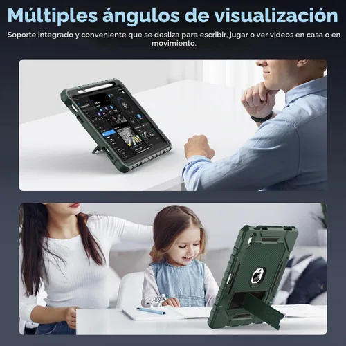 Vista 5 de Grifobes Funda para iPad A16 de 11ª Generación de 11 pulgadas 2025 / Funda para iPad de 10ª Generación de 10.9 pulgadas 2022, Funda Resistente