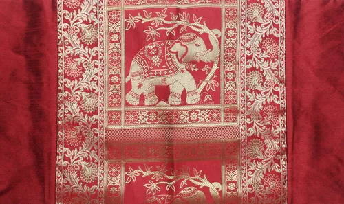Vista 5 de Fundas de almohada decorativas para sala de estar, estilo étnico, cilíndrica, granate, para yoga, sofá, funda de cojín redonda, tejido jacquard