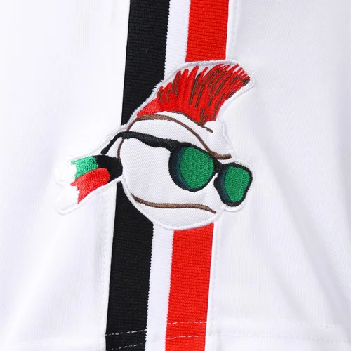 Vista 6 de BafrA Camiseta para hombre #99 Ricky Vaughn de los años 90, ropa de hip hop, camiseta de béisbol de película, camiseta cosida para fanáticos