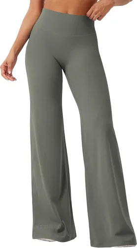 Vista 16 de YEOREO Ease - Leggings rectos para mujer, pantalones de yoga para gimnasio Amarillo (Butter Yellow)