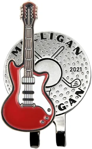Vista 7 de MULLIGAN HOOLIGAN® Marcador de pelota de golf + clip magnético para sombrero Esmalte de alta calidad Regalo divertido para los amantes del golf