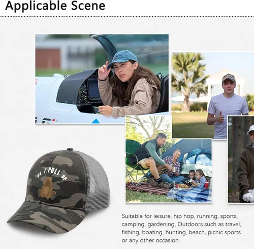 Vista 8 de devor Caps Ok I Pull Up Baseball Cap, Graphic Dad Hat for Women