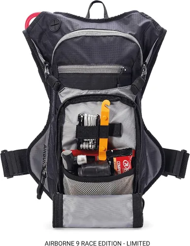 Vista 6 de USWE Airborne Limited Race Edition con bolsa de agua incluida, mochila de hidratación para hombres y mujeres, ideal para MTB, ciclismo, ciclismo