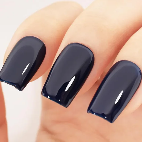 Vista 20 de Esmalte de uñas en gel color púrpura oscuro de medianoche - 15ml de esmalte de uñas en gel Jelly color morado negro, color traslúcido