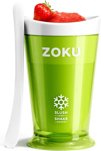 Vista 16 de Fábrica de batidos Zoku Slush y Shake Maker, color naranja, Casual, talla única , Azul