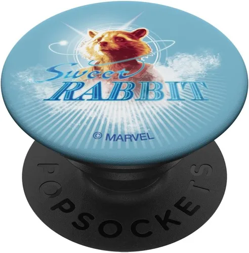 Vista 6 de Marvel Guardians Rocket Raccoon Sweet Rabbit PopSockets MagSafe PopGrip para iPhone