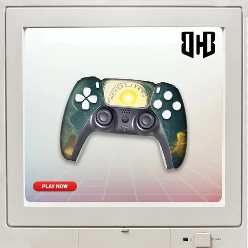 Vista 303 de Battman Custom PS-5 Controller Wireless compatible with Play-Station 5 Console by BCB Controllers Proudly Customized in USA with Permanent