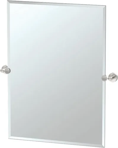 Vista 7 de GATCO 4639SM Glam - Espejo rectangular sin marco, 24 pulgadas, cromado