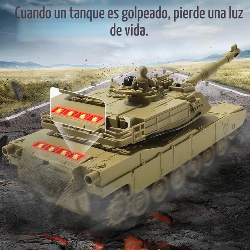 Vista 7 de RC Tank, US M1A2 Abrams - Juguete militar con control remoto