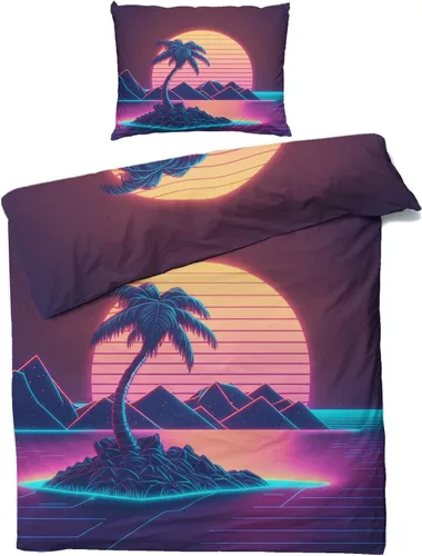 Vista 25 de Funda de edredón abstracta tamaño individual Juego de ropa de cama geométrica 2 piezas Funda de edredón con patrón de microfibra suave