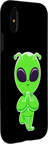Vista 9 de iPhone 13 Pro Max Namaste Alien Respect gift Case