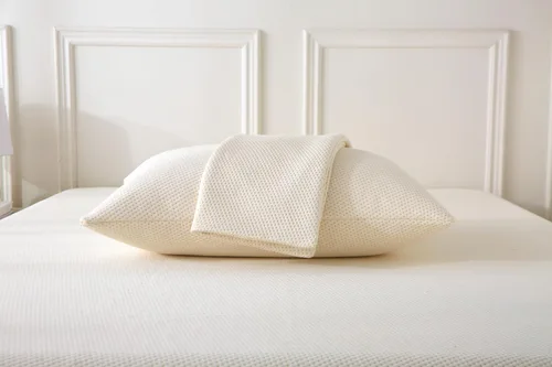 Vista 7 de Paquete de 2 protectores de almohada orgánicos refrescantes de lujo, tamaño King, percal de algodón orgánico, fundas impermeables y transpirables