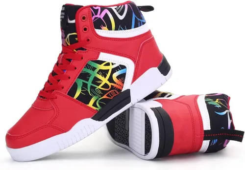 Vista 3 de Zapatillas de deporte de moda para hombre, zapatos de skate con estilo casual, estilo hip hop