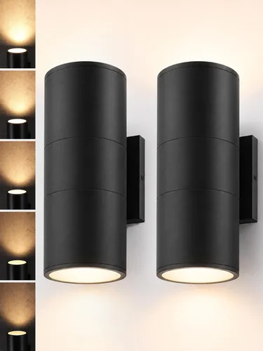 Vista 10 de LEONLITE Paquete de 2 lámparas de pared LED de 12 pulgadas 5CCT para 5 ct.