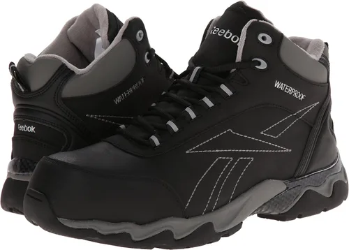 Vista 12 de Reebok Work RB1068 - Puntera de seguridad para hombre, Negro