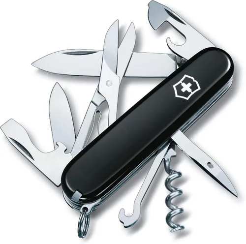 Vista 7 de Victorinox Swiss Army Climber - Navaja de bolsillo navaja suiza navaja suiza mediana navaja de bolsillo para hombre multiherramienta