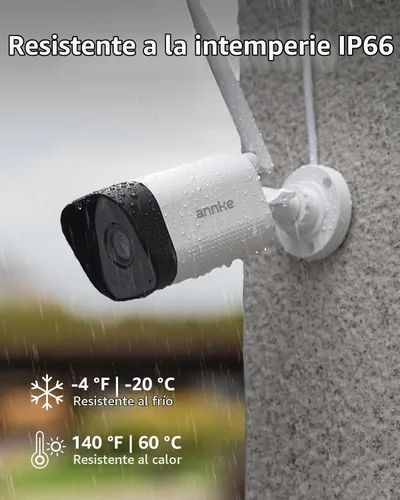 Vista 7 de ANNKE Sistema de cámara de seguridad inalámbrica 16CH 2TB, 4pcs 3MP cámaras