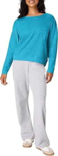 Vista 6 de Hanes EcoSmart - Sudadera de forro polar para mujer, suave y de peso medio, sudadera con capucha con cremallera completa, sudadera o cremallera