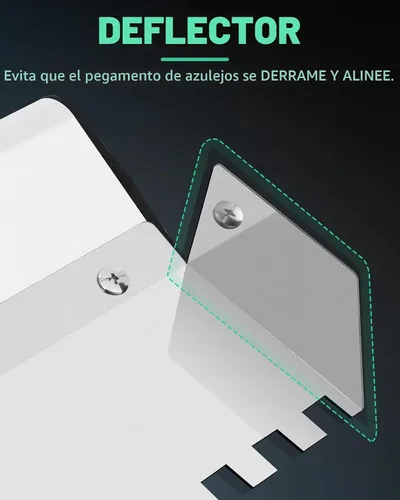 Vista 5 de Tile Tools - Paleta grande de azulejos de 24 pulgadas con muesca cuadrada de 2/5" x 2/5", esparcidor de adhesivo para azulejos, perfecta