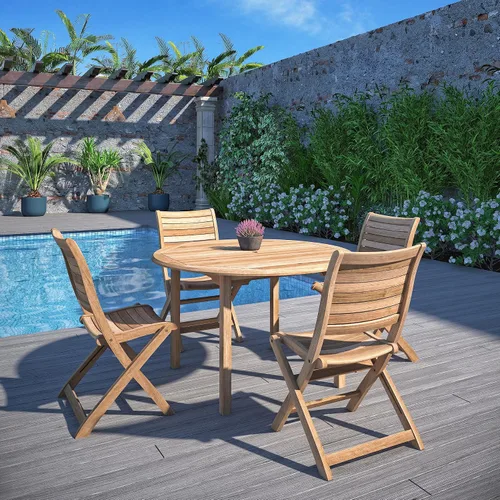 Vista 5 de Amazonia Teak Dublin 2 piezas teca