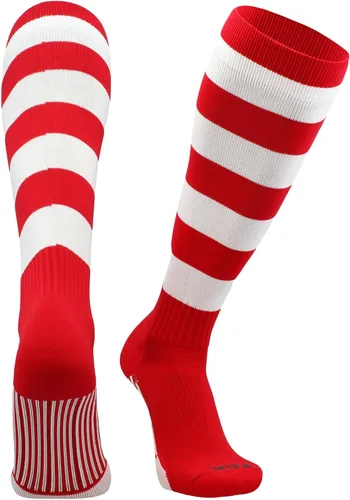 Vista 37 de TCK Winger Hoop - Calcetines de rugby con rayas para hombre