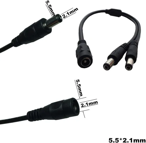 Vista 6 de Adaptador de pared AC a DC 12V 4A Fuente de alimentación de CC 48W