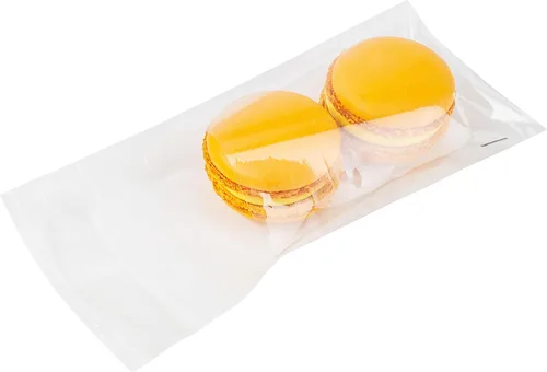 Vista 13 de Restaurantware -Bolsas de golosinas de 4 x 3 pulgadas, 100 bolsas para galletas para microondas - Diseño de labios y cinta, resistente al calor