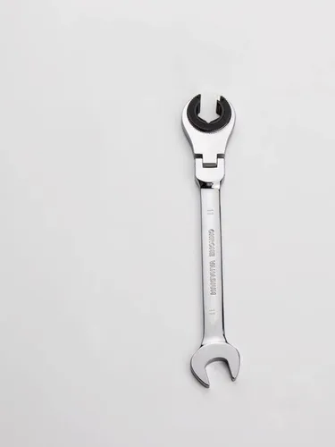 Vista 14 de FLZOSPER Llave de tubo SAE Fix de 1/2 pulgada, llave de engranajes de cabeza flexible, llave combinada de trinquete