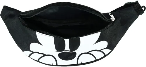 Vista 2 de Disney Riñonera Peeking Mickey Mouse, Negro