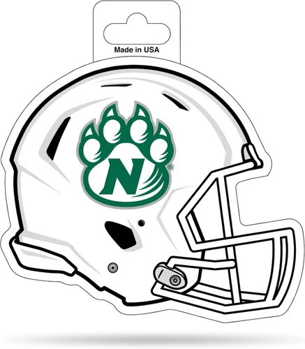 Vista 46 de Rico Industries NCAA - Calcomanía para casco de corte en forma de 4.75 x 5 pulgadas
