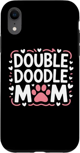 Vista 25 de Double Doodle Mom Doodle Dog Parent Family Canine Enthusiast Case for iPhone 16