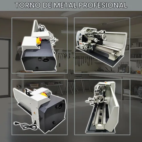 Vista 6 de TECHTONGDA - Torno de metal sin escobillas (1100 W)