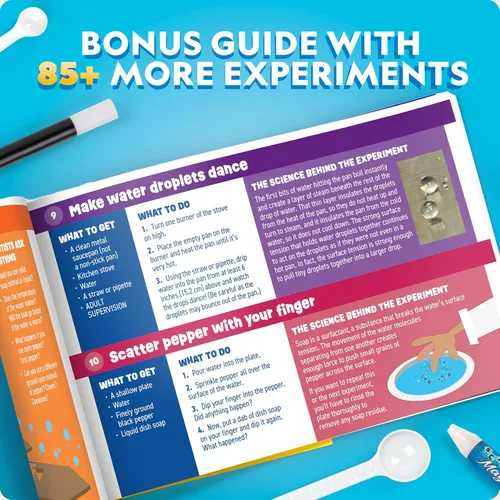 Vista 6 de National Geographic Science Magic Kit con más de 100 experimentos