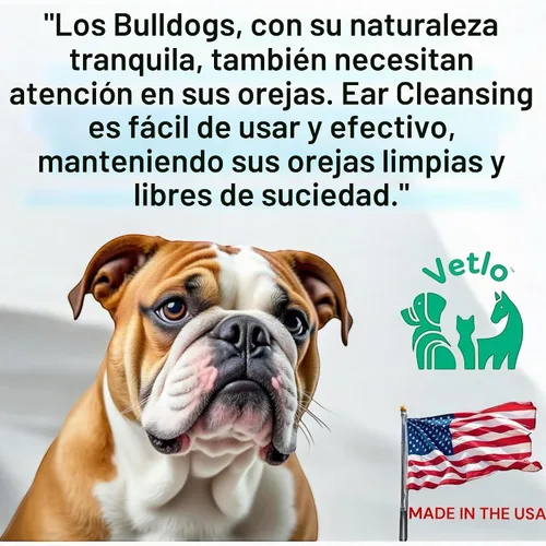 Vista 6 de Tratamiento de infección de oído para perros, limpiador de oídos con fórmula de aloe vera para limpiador de oídos para perros, evita infecciones