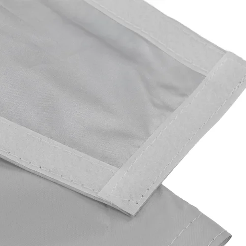 Vista 8 de Kit de deflector universal de aire acondicionado portátil para ventana de aire acondicionado (9.8 pies)