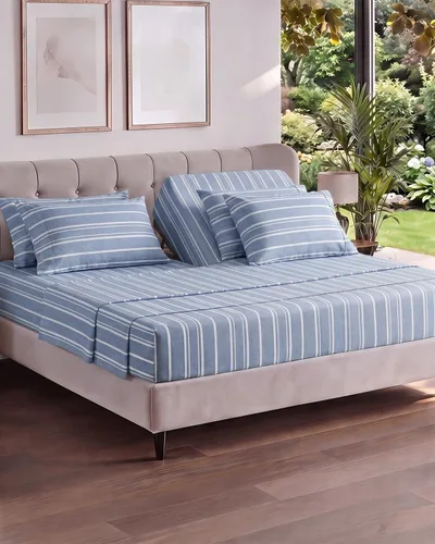 Vista 211 de Juego de sábanas Twin de 4 piezas - Cómodo, transpirable y refrescante - Juego de ropa de cama de lujo de hotel ultrasuave con bolsillos profundos
