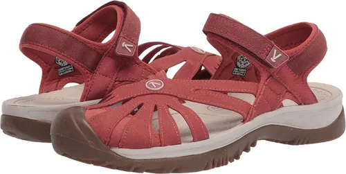 Vista 7 de KEEN - Sandalias Rose para mujer, rojo, 7