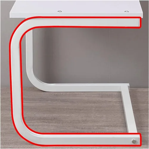 Vista 5 de LIOONS Soporte de impresora de escritorio de 2 niveles de diseño práctico con marco de metal, multiusos, resistente, organizador de almacenamiento