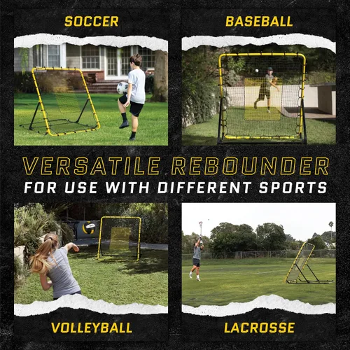 Vista 10 de SKLZ Fielding Trainer - Baseball, Softball & Volleyball Rebounder Net. Enhanced Solo Fielding Practice for Skill Development. High-Performance