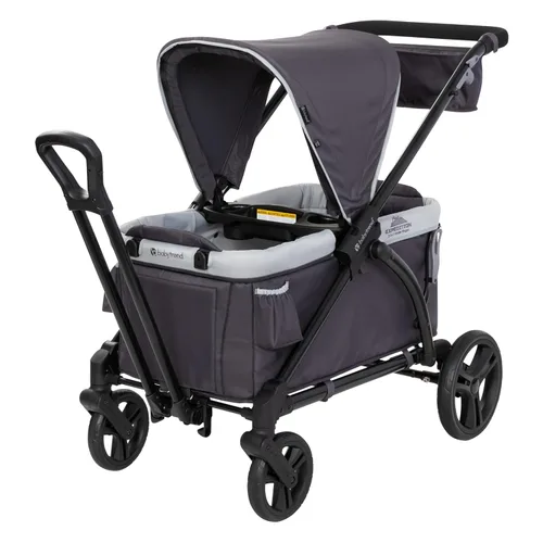 Vista 26 de Baby Trend Cochecito Vagón Expedition/Tour LTE 2 en 1, Azul Desierto
